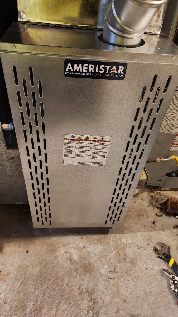 Project Replacing an Outdated Furnace with a Safe and Efficient Ameristar Unit image