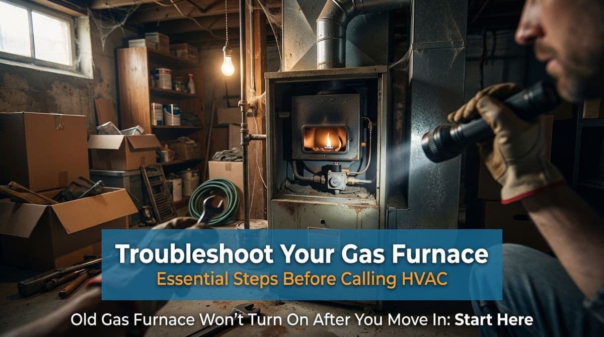 Blog post Old Gas Furnace Won’t Turn On After You Move In: Start Here image