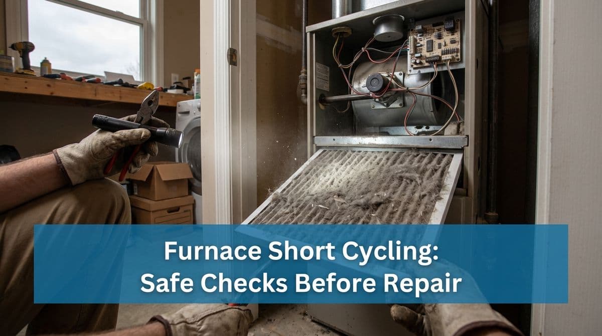 Blog post Furnace Short Cycling: Safe Checks Before Repair image