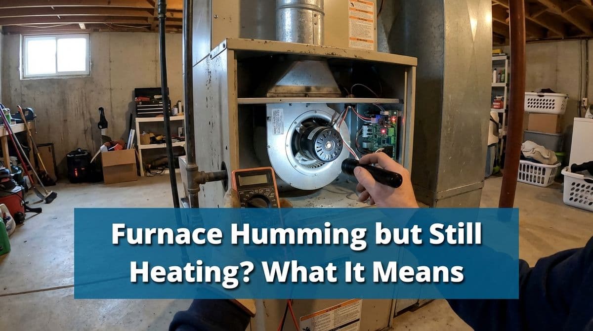 Blog post Furnace Humming but Still Heating? What It Means image